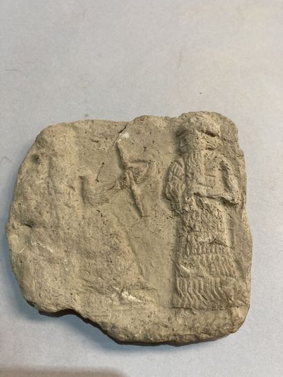 Quatre reliefs dans le goût du Gandhara en...