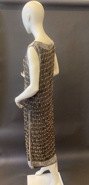 Robe du soir, vers 1925, robe droite sans...