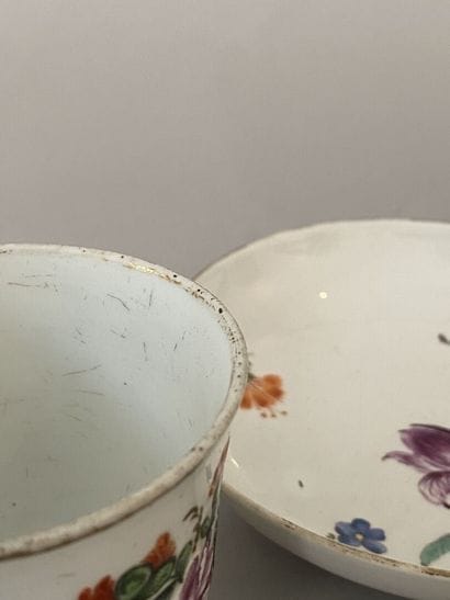 MEISSEN Marcolini :
Tasse tulipe en porcelaine...