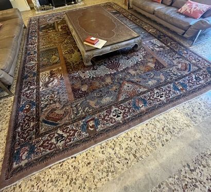 Three large wool carpets