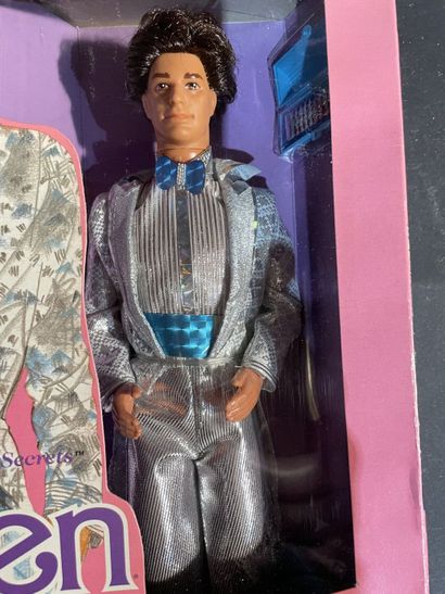 Set of four Mattel Ken: a 