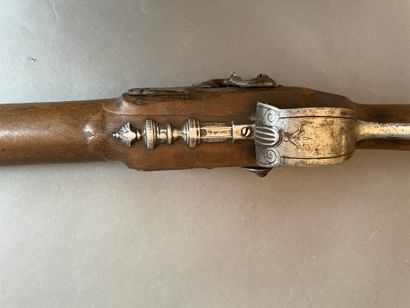 Hunting rifle with juxtaposed barrels XIX°...