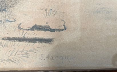 Lot of framed pieces :
-G. DOËNS
Landscape...