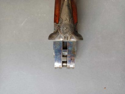 Rifle juxtaposed artisan stéphanois, gauge...