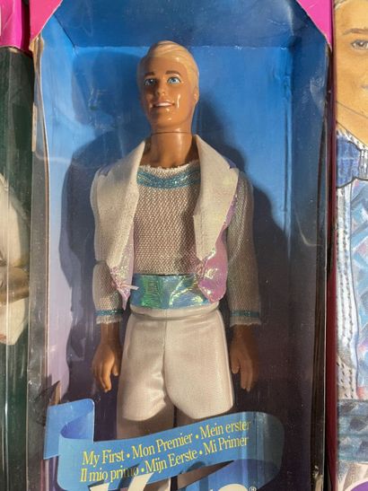 Set of four Mattel Ken: a 