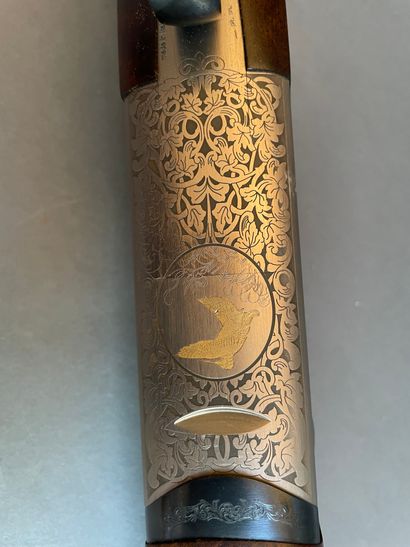 Vouzelaud superimposed rifle caliber 12/70...