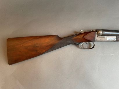 Belgian handmade rifle juxtaposed calibre...