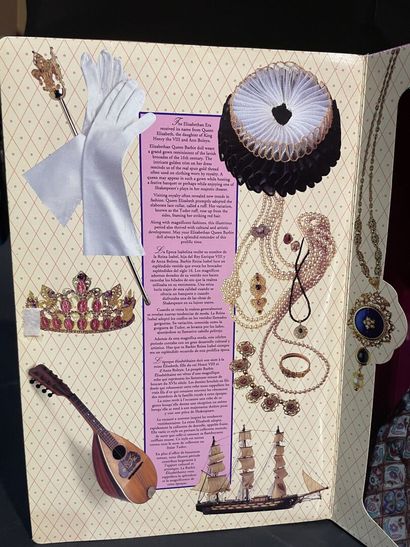 Two Mattel Barbie dolls, models from the...