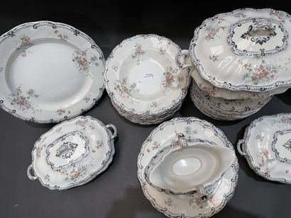 Part of a fine earthenware dinner service...