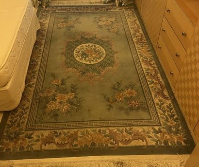 Three large wool carpets