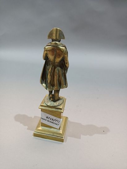 Bronze : Napoleon.
19th century.
H : 16 ...