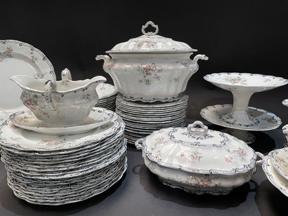 Part of a fine earthenware dinner service...