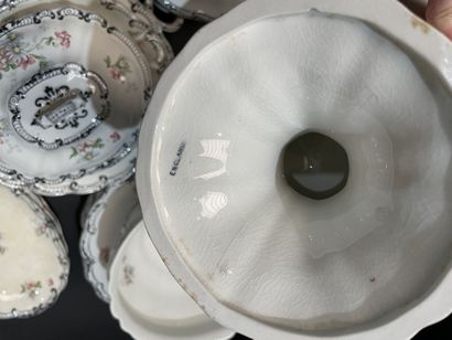 Part of a fine earthenware dinner service...