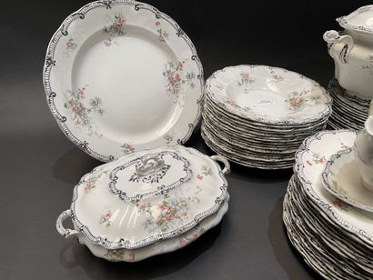 Part of a fine earthenware dinner service...
