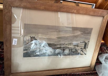 Four framed pieces. 

We join :
HIRI
