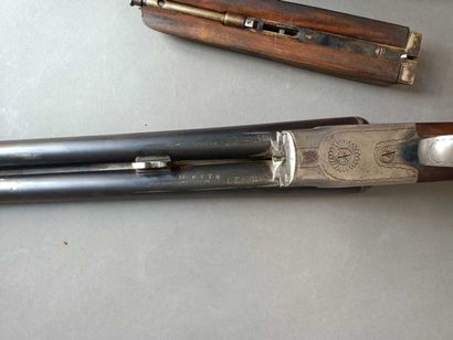 Rifle juxtaposed artisan stéphanois, gauge...