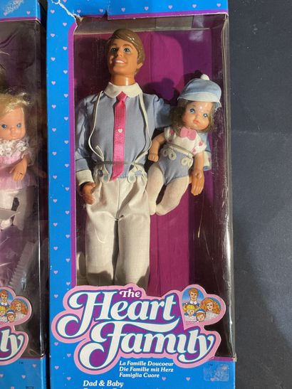 Set of three Mattel Barbie dolls, two models...