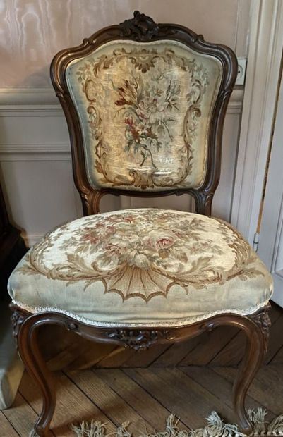 Furniture of living room out of moulded and...