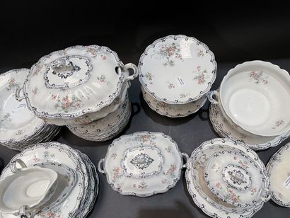 Part of a fine earthenware dinner service...
