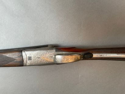 Belgian handmade rifle juxtaposed calibre...