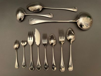 BOULENGER
Part of a silver-plated menagere...
