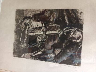 Jean-Louis BOUSSINGAULT (1883-1943)
Two lithographs...