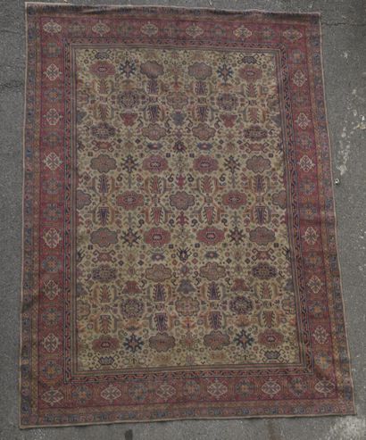 Eastern European carpet decorated with oriental...