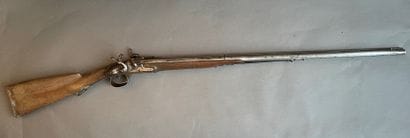 Hunting rifle with juxtaposed barrels XIX°...