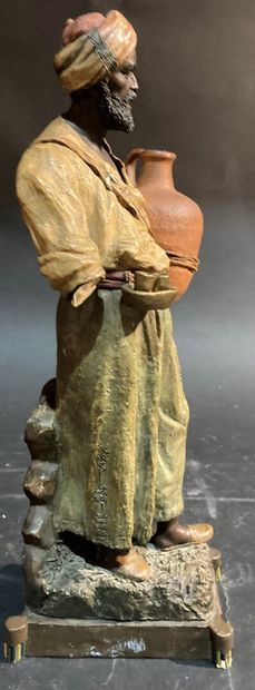Orientalist school
Two water carriers
Polychrome...