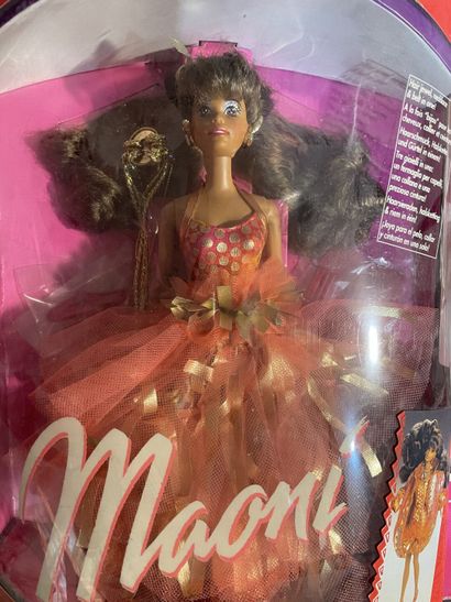Set of five Mattel Barbie dolls including...