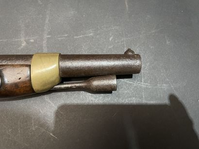 Percussion pistol, 19th century