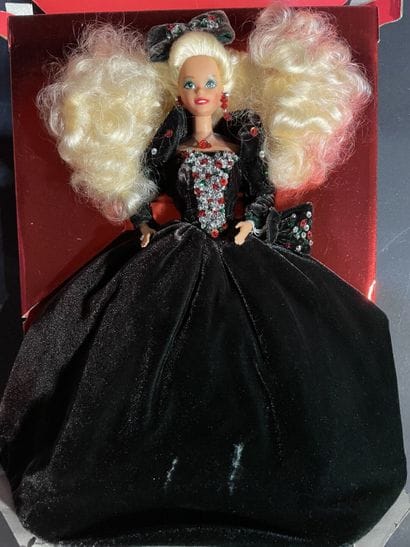 Set of five Mattel Barbie dolls including...