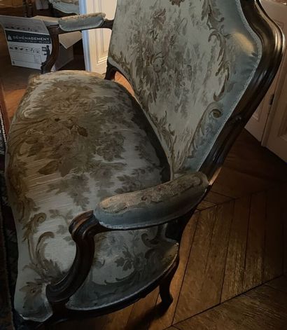 Furniture of living room out of moulded and...