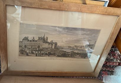 Four framed pieces. 

We join :
HIRI
