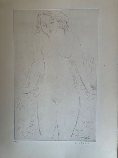 Charles CAMOIN (1879-1965)
Standing Nude
Drypoint...