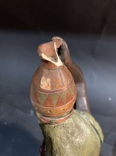 Orientalist school
Two water carriers
Polychrome...