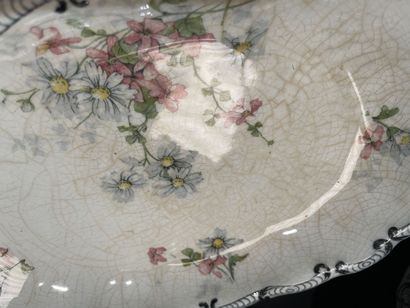 Part of a fine earthenware dinner service...