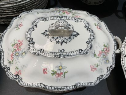 Part of a fine earthenware dinner service...