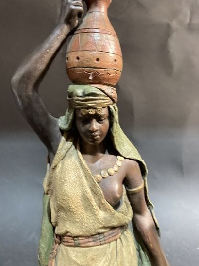 Orientalist school
Two water carriers
Polychrome...