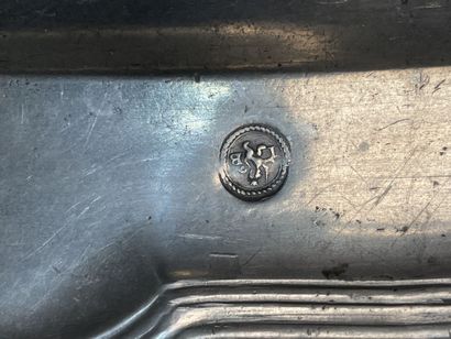 Important lot of pewter : dishes, bowls,...