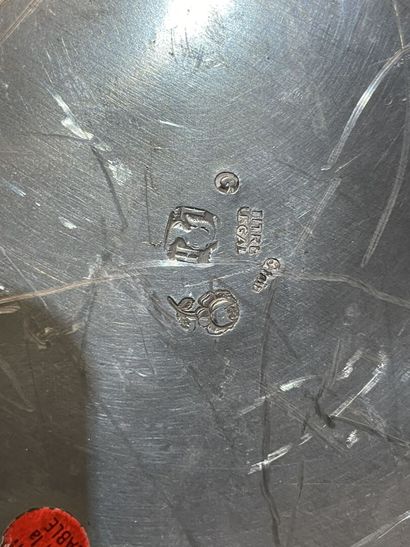 Important lot of pewter : dishes, bowls,...