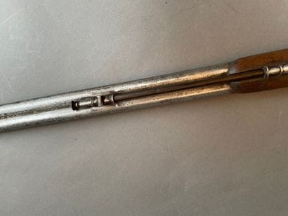 Hunting rifle with juxtaposed barrels XIX°...