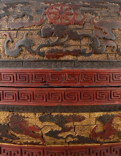 CHINE, ÉPOQUE QIANLONG, XVIIIe siècle
Rare...