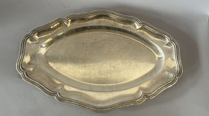 Rounded oval platter 
and oval fish dish...