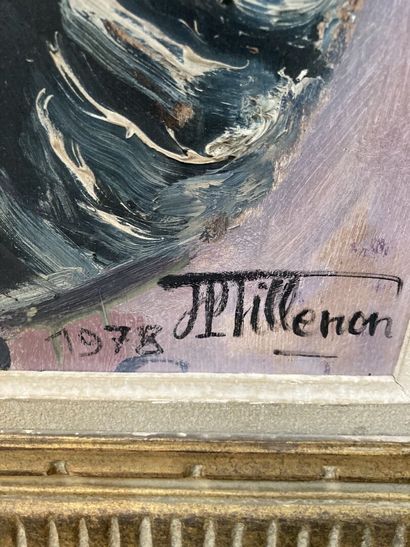 Jann Ber TILLENON (20th century)
Still life...