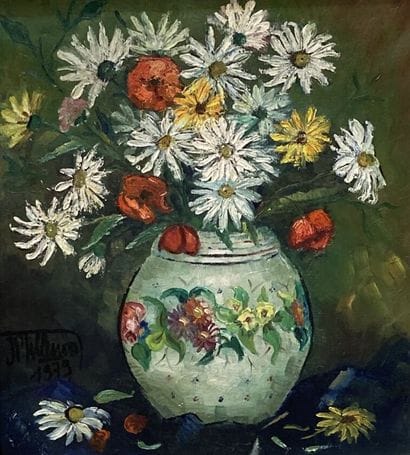 Jann Ber TILLENON (20th century)
Still life...