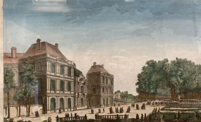 École anglaise du XIXème siècle 
Hyde Parker...