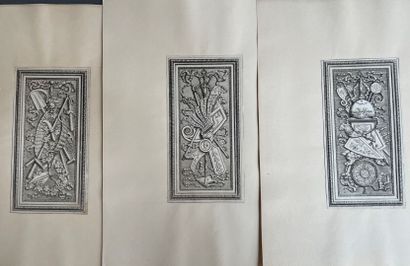 Lot de 25 planches composé de : 
VALESIO...