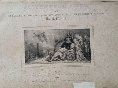 MULLIE
Fastes de la France. Lille, vers 1832.
1...