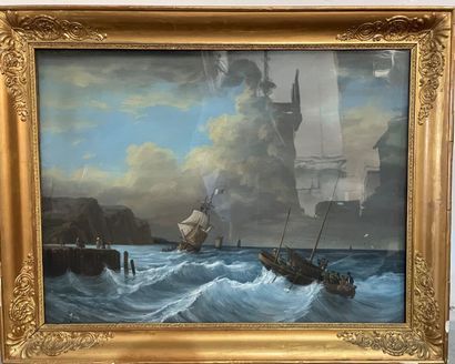 Ecole française du milieu du XIXème siècle...
